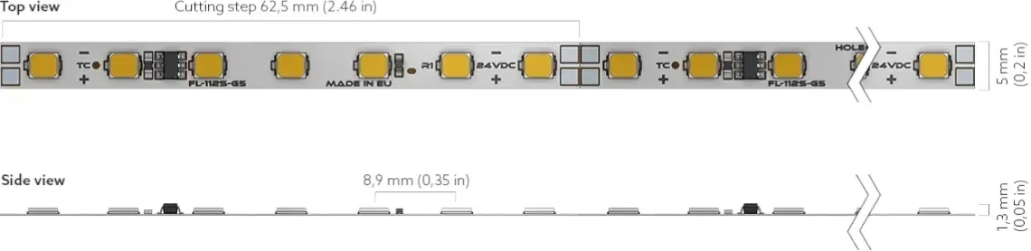 Pro 100S Dimensions