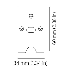 Architape H-Line L Outdoor Luminaire Series Dimensions