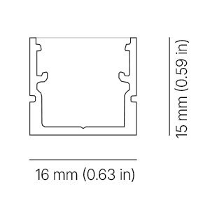 Architape Opaline M Outdoor Luminaire Series Dimensions