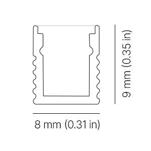 Architape Opaline S Outdoor Luminaire Series Dimensions